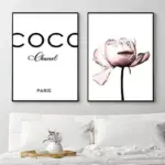 COCO Bloom Canvas Art tag1