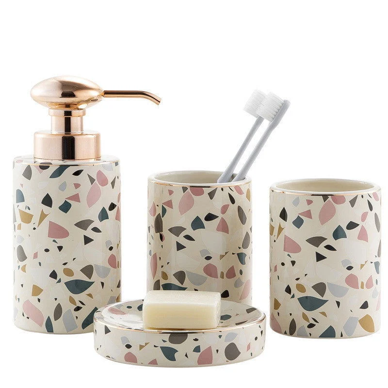 CONFETTI BATHROOM SET -  - #tag1#