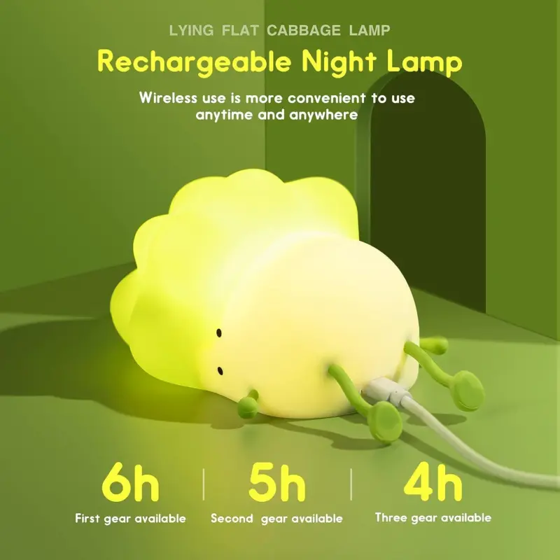Cabbage Night Light tag1