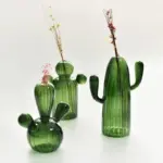 CactiClear_-_glass_vase_in_cactus_shape_-_-4146787 CactiClear glass vase in cactus shape