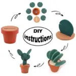 Cactus Coaster Set tag1