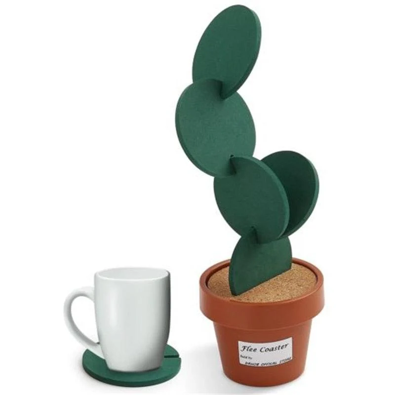 Cactus Coaster Set -  - #tag1#