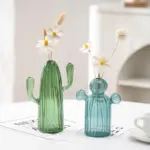Cactus Glass Hydroponics Plant Vase