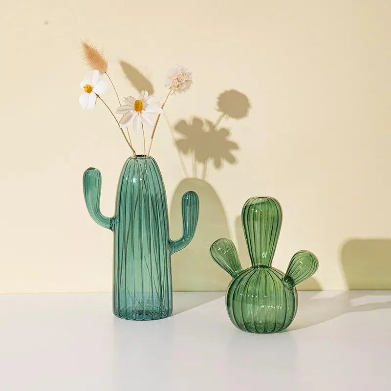 Cactus Glass Vase -  - #tag1#