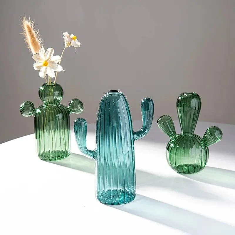 Cactus Glass Vase -  - #tag1#
