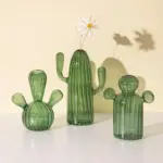 Cactus Mushroom Shaped Glass Vases tag1
