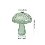 Cactus Mushroom Shaped Glass Vases tag1