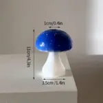 Cactus Mushroom Shaped Glass Vases tag1