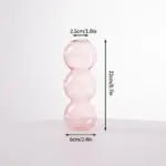 Cactus Mushroom Shaped Glass Vases tag1