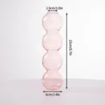 Cactus Mushroom Shaped Glass Vases tag1