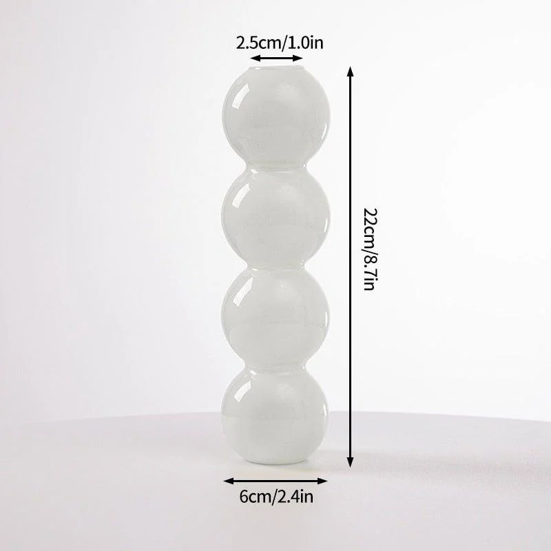 Cactus + Mushroom Shaped Glass Vases -  - #tag1#