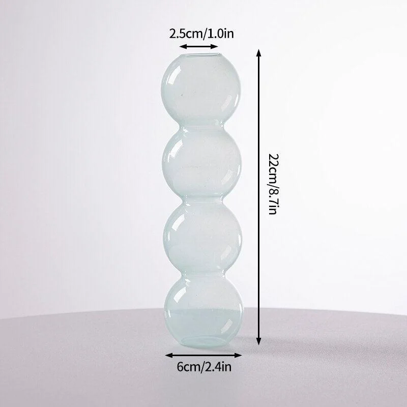 Cactus + Mushroom Shaped Glass Vases -  - #tag1#