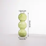 Cactus Mushroom Shaped Glass Vases tag1
