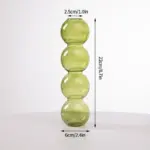 Cactus Mushroom Shaped Glass Vases tag1