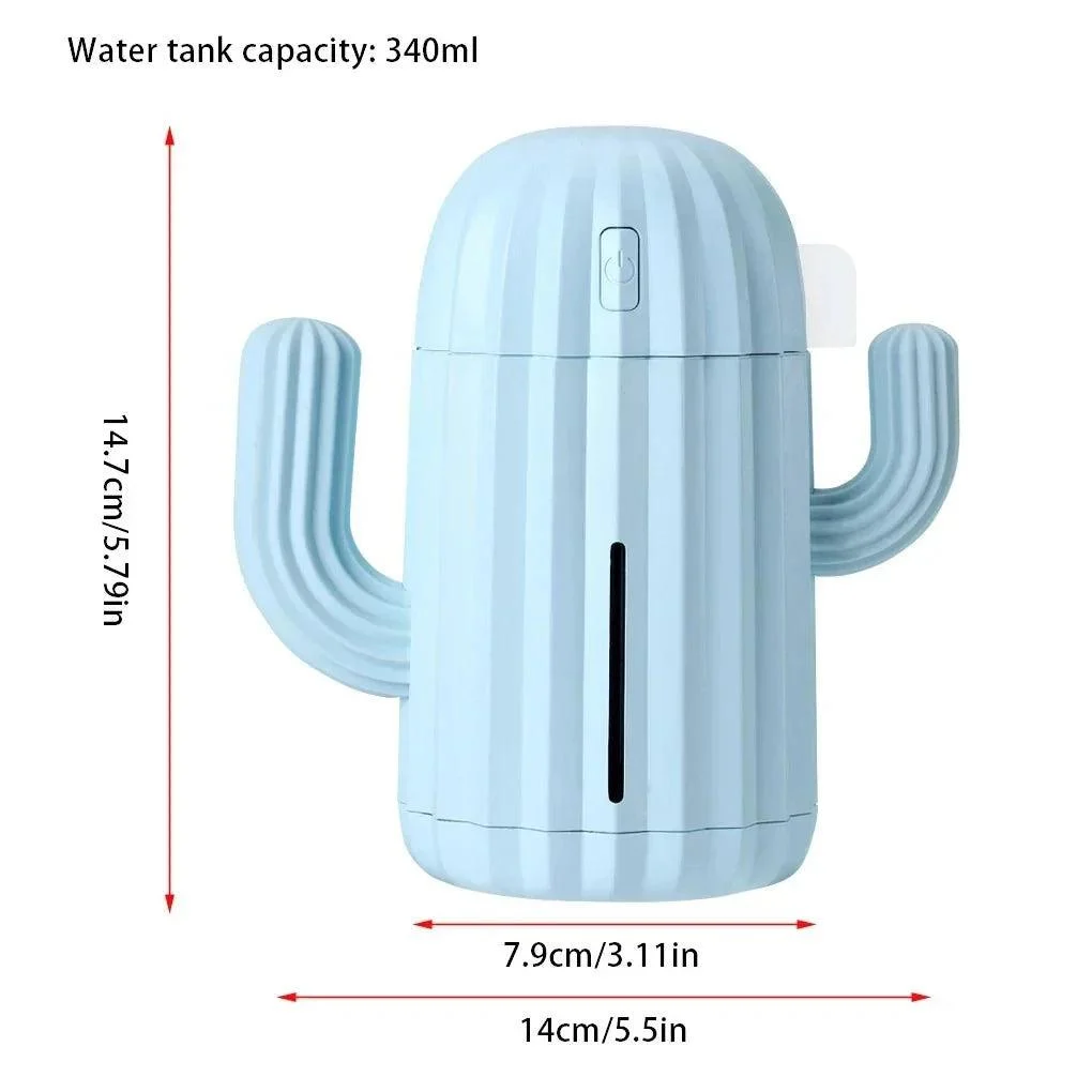 Cactus' Shaped Rechargeable Aromatherapy Humidifier -  - #tag1#