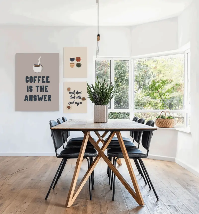 Cafe Au Lait Canvas tag1