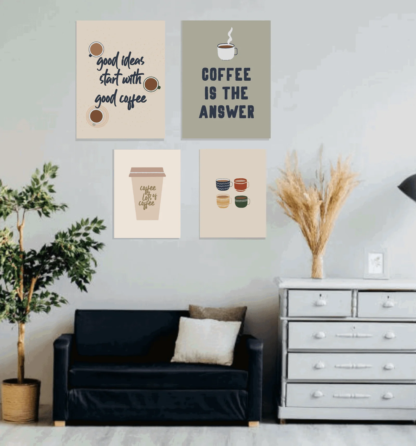 Cafe Au Lait Canvas -  - #tag1#