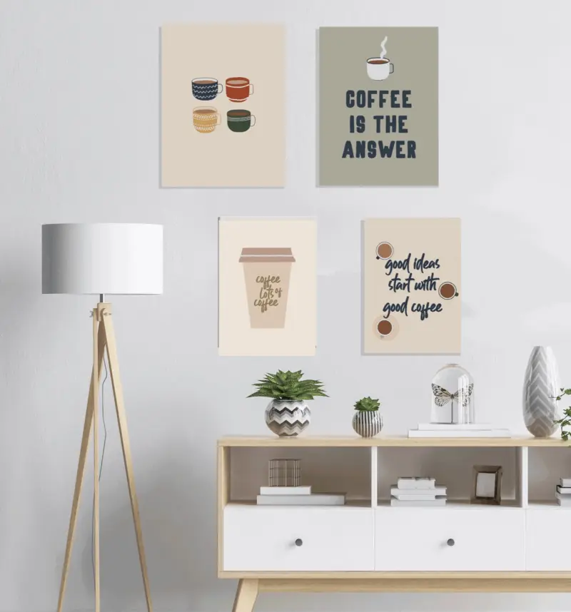 Cafe Au Lait Canvas tag1