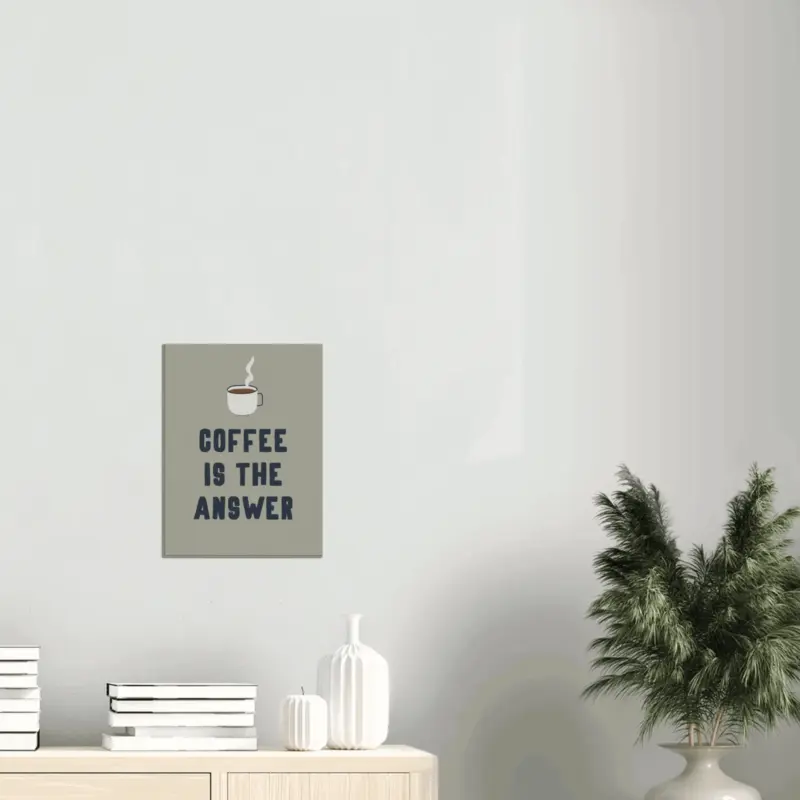 Cafe Au Lait Canvas tag1