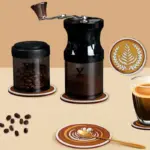 Cafe Coffee Cup Coasters tag1