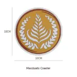 Cafe Coffee Cup Coasters tag1