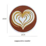 Cafe Coffee Cup Coasters tag1