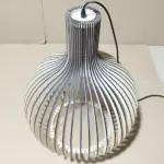 CageGlitz Pendant Light Vintage inspired Wood Hanging Light tag1