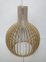 CageGlitz Pendant Light Vintage inspired Wood Hanging Light tag1