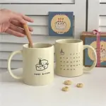 Calendar Ceramic Coffee Cup tag1