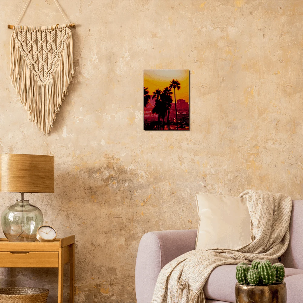 California Sunset Canvas -  - #tag1#