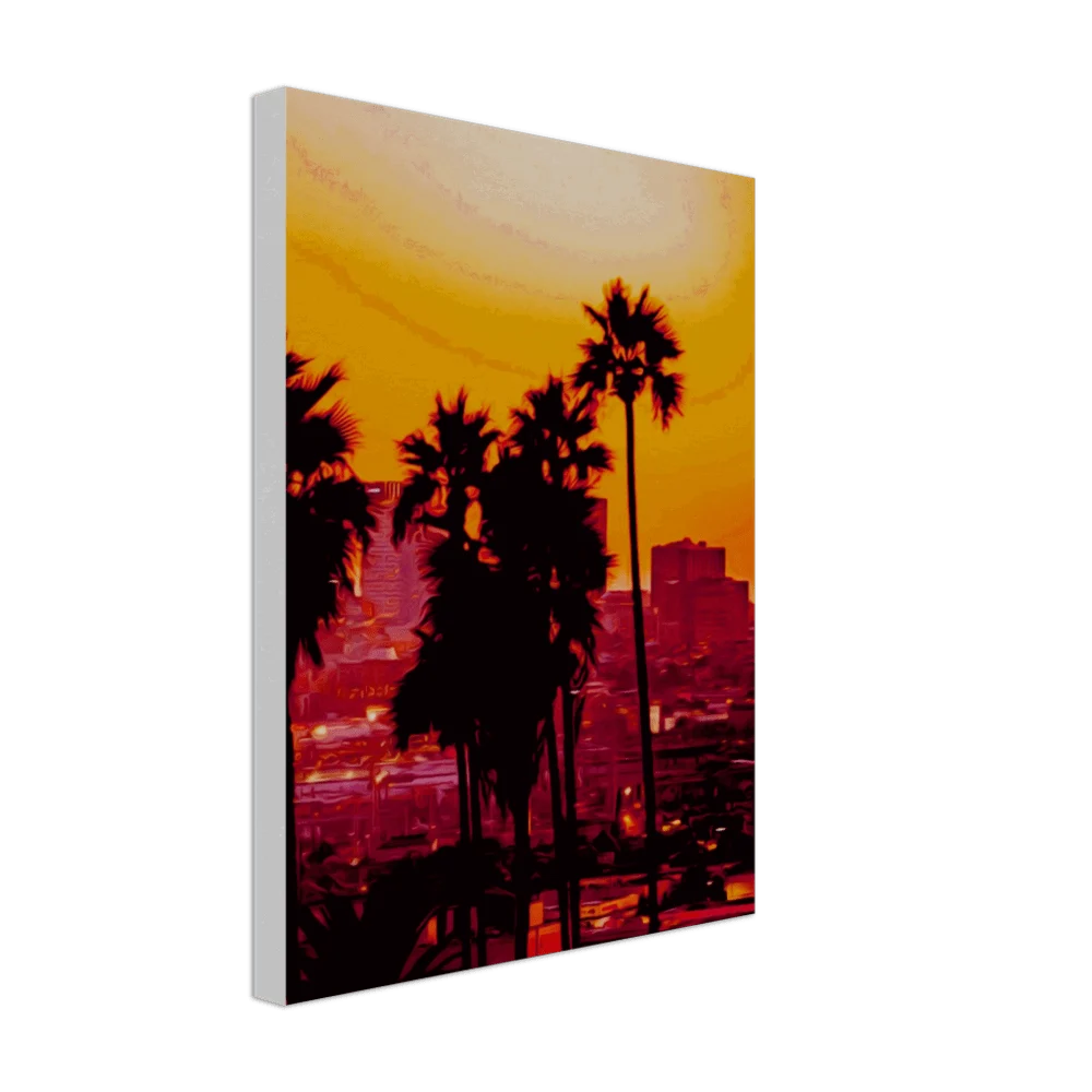 California Sunset Canvas -  - #tag1#