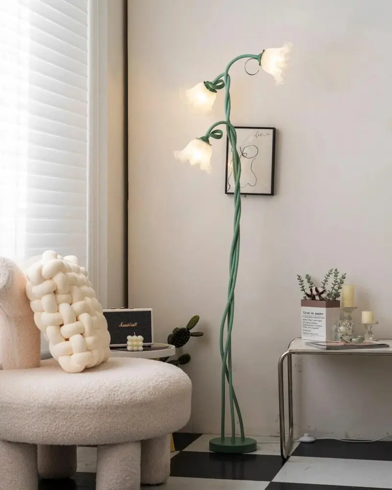 Calla Flowers Floor lamp tag1