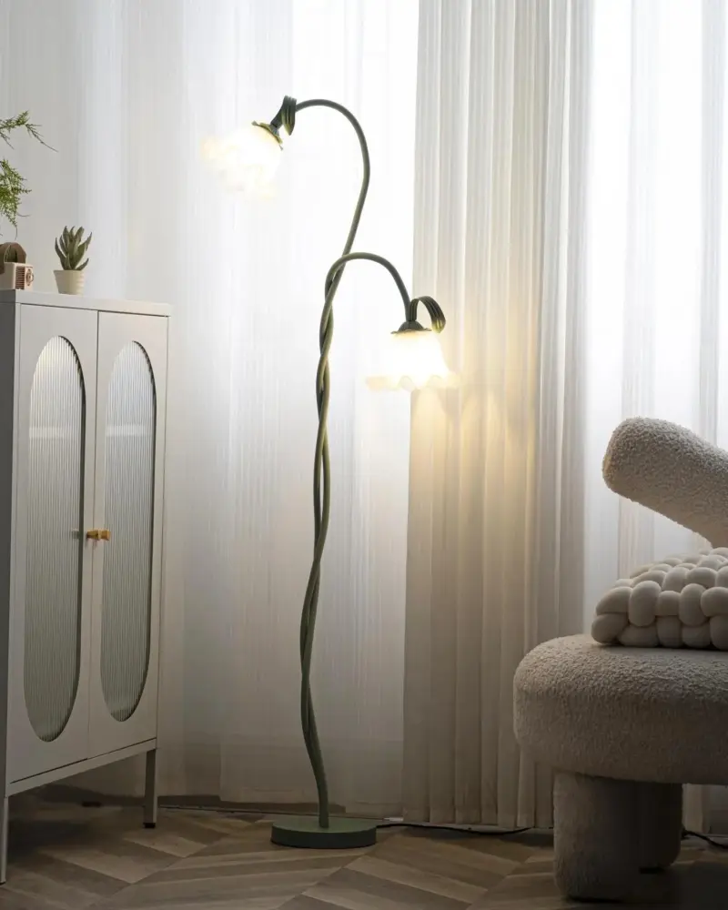 Calla Flowers Floor lamp tag1