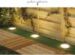 Callan Solar Powered Garden Ground LED Light tag1
