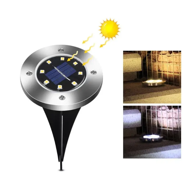 Callan Solar Powered Garden Ground LED Light tag1