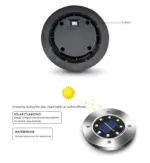 Callan Solar Powered Garden Ground LED Light tag1