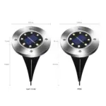 Callan Solar Powered Garden Ground LED Light tag1
