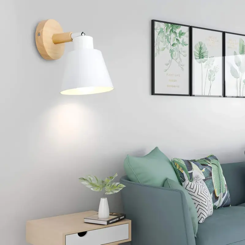 CalmAura MinimalistischeSkandinavischeWandlampe2xlumina