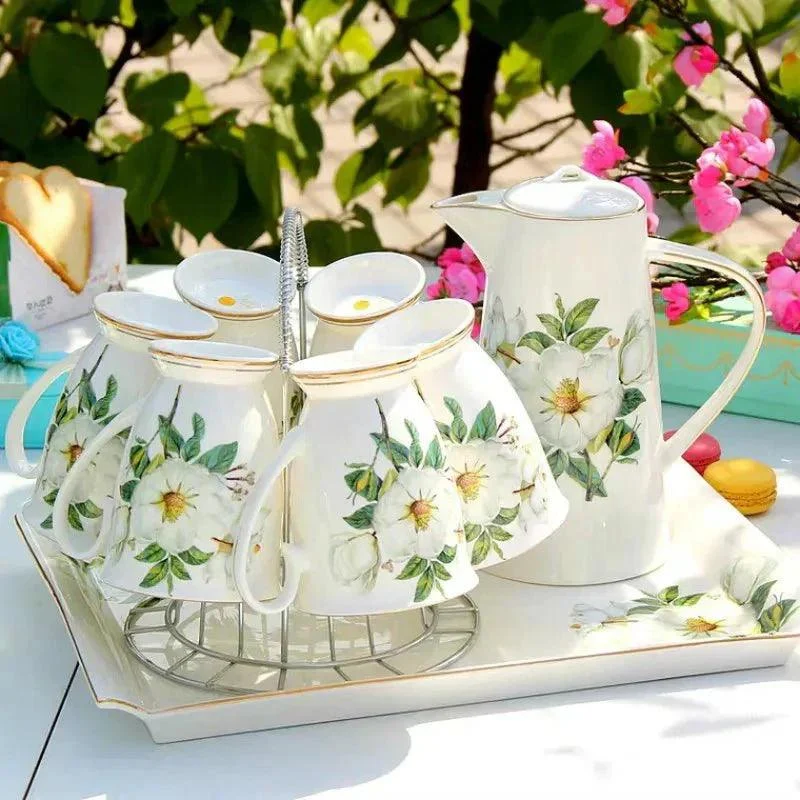 Camellia Bone China Coffee Mug -  - #tag1#