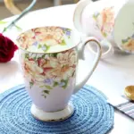 Camellia Bone China Coffee Mug tag1