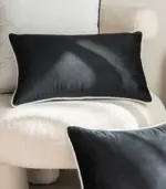 Camillo_Cushion_Cover_Black_and_White_Velvet_with_Pipping_-_-_tag1_-4162403 Camillo Cushion Cover Black and White Velvet with Pipping tag1