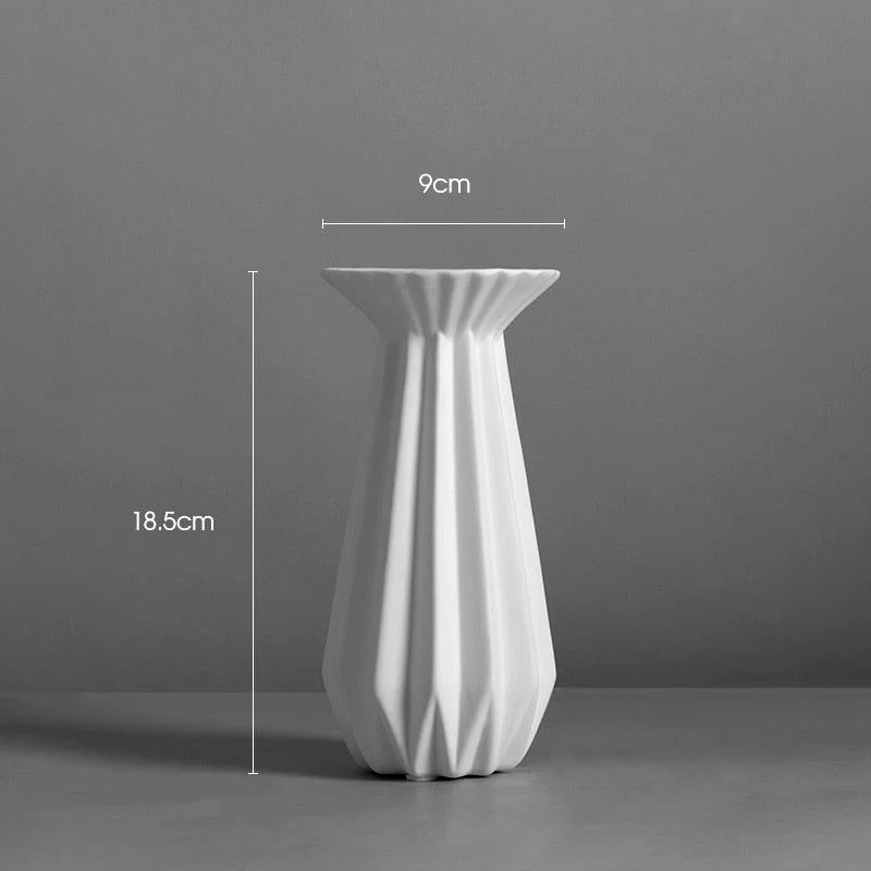 Candel Holder Pillar Porcelain White -  - #tag1#