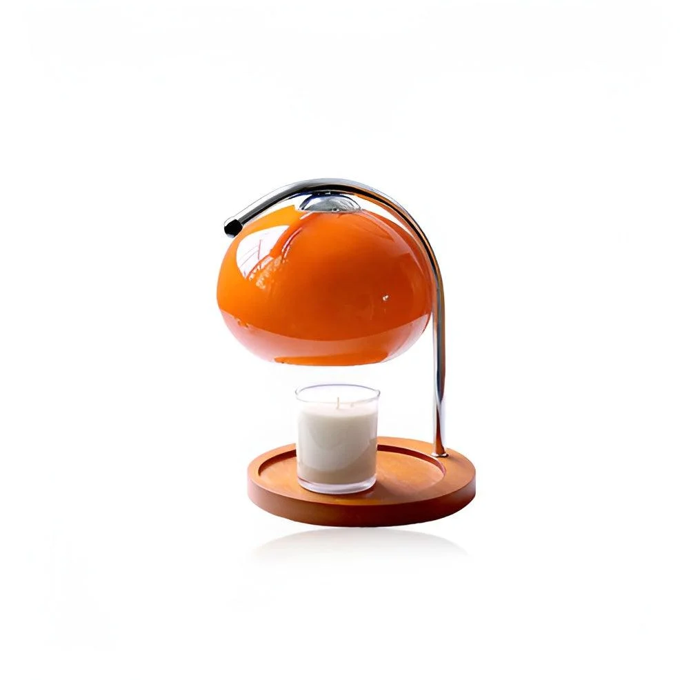 CandleGleam- Dimmable Metal-Glass-Candle Warmer-Lamp with Retro Charm -  - #tag1#