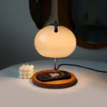CandleGleam Dimmable Metal Glass Candle Warmer Lamp with Retro Charm tag1