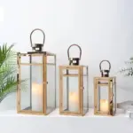 Candle Lanterns 3 Piece Set