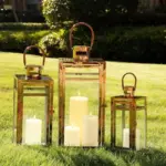 Candle Lanterns 3 Piece Set