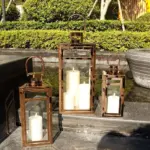 Candle Lanterns 3 Piece Set
