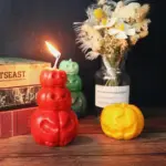 Candle Mold Halloween Decoration Pumpkin tag1
