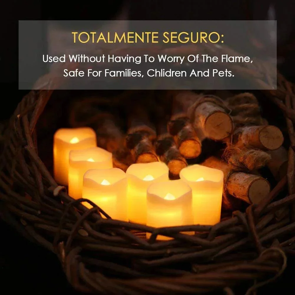 Candle lights - FlameFree - LED Flameless - Fake candles -  - #tag1#