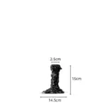 Candlestick_Candle_Holder_Drip_Resin_Black_-_-_tag1_-4162890 Candlestick Candle Holder Drip Resin Black tag1